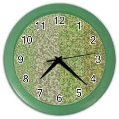 Camo Pack Initial Camouflage Color Wall Clocks by Mariart