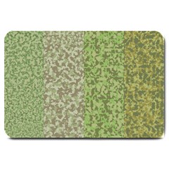 Camo Pack Initial Camouflage Large Doormat  by Mariart