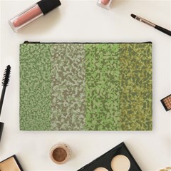 Camo Pack Initial Camouflage Cosmetic Bag (large)  by Mariart