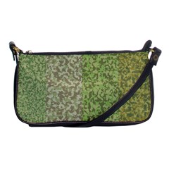 Camo Pack Initial Camouflage Shoulder Clutch Bags by Mariart