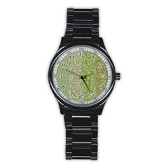 Camo Pack Initial Camouflage Stainless Steel Round Watch by Mariart