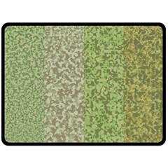 Camo Pack Initial Camouflage Double Sided Fleece Blanket (large)  by Mariart