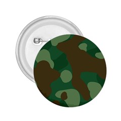 Initial Camouflage Como Green Brown 2 25  Buttons by Mariart