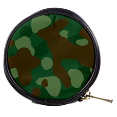 Initial Camouflage Como Green Brown Mini Makeup Bags