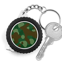 Initial Camouflage Como Green Brown Measuring Tapes by Mariart