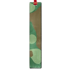 Initial Camouflage Como Green Brown Large Book Marks by Mariart