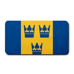 King Queen Crown Blue Yellow Medium Bar Mats by Mariart