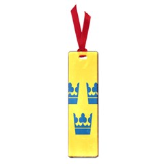 King Queen Crown Blue Yellow Small Book Marks by Mariart