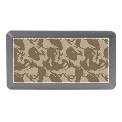 Initial Camouflage Brown Memory Card Reader (mini) by Mariart