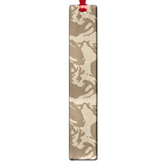 Initial Camouflage Brown Large Book Marks by Mariart