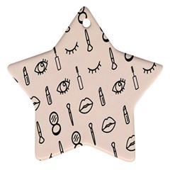 Makeup Tools Eye Mirror Pink Lip Ornament (Star)