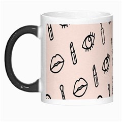 Makeup Tools Eye Mirror Pink Lip Morph Mugs by Mariart