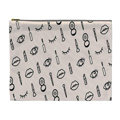 Makeup Tools Eye Mirror Pink Lip Cosmetic Bag (XL)