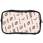 Makeup Tools Eye Mirror Pink Lip Toiletries Bags 2-Side Front