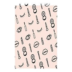 Makeup Tools Eye Mirror Pink Lip Shower Curtain 48  x 72  (Small) 