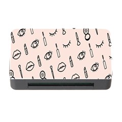 Makeup Tools Eye Mirror Pink Lip Memory Card Reader with CF