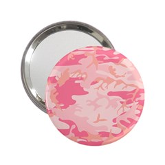 Initial Camouflage Camo Pink 2 25  Handbag Mirrors by Mariart