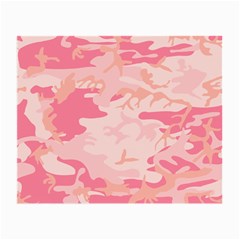 Initial Camouflage Camo Pink Small Glasses Cloth by Mariart