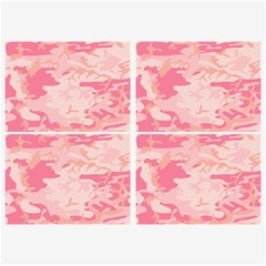 Initial Camouflage Camo Pink Belt Buckles by Mariart