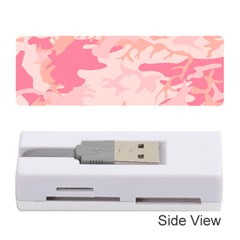 Initial Camouflage Camo Pink Memory Card Reader (stick)  by Mariart