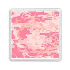 Initial Camouflage Camo Pink Memory Card Reader (square)  by Mariart