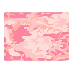 Initial Camouflage Camo Pink Double Sided Flano Blanket (mini)  by Mariart