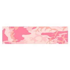 Initial Camouflage Camo Pink Satin Scarf (oblong) by Mariart