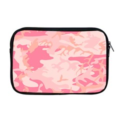 Initial Camouflage Camo Pink Apple Macbook Pro 17  Zipper Case by Mariart