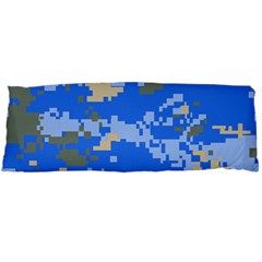 Oceanic Camouflage Blue Grey Map Body Pillow Case Dakimakura (two Sides) by Mariart