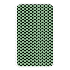 Polka Dot Green Black Memory Card Reader by Mariart