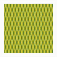 Polka Dot Green Yellow Medium Glasses Cloth (2-side) by Mariart