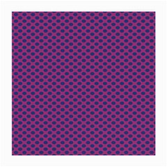 Polka Dot Purple Blue Medium Glasses Cloth (2-side) by Mariart