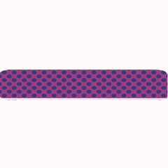 Polka Dot Purple Blue Small Bar Mats by Mariart