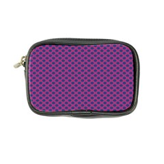 Polka Dot Purple Blue Coin Purse by Mariart