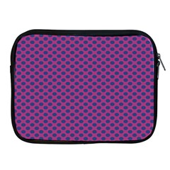 Polka Dot Purple Blue Apple Ipad 2/3/4 Zipper Cases by Mariart