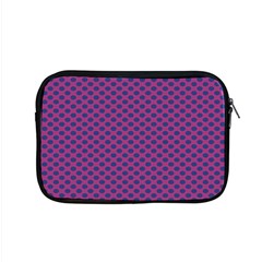 Polka Dot Purple Blue Apple Macbook Pro 15  Zipper Case by Mariart