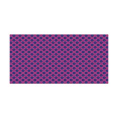 Polka Dot Purple Blue Yoga Headband