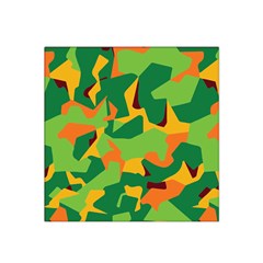 Initial Camouflage Green Orange Yellow Satin Bandana Scarf by Mariart