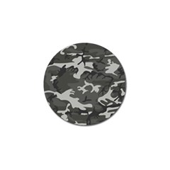 Initial Camouflage Grey Golf Ball Marker (4 Pack) by Mariart