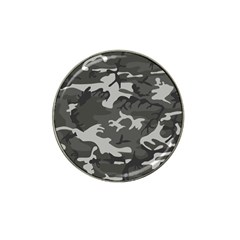 Initial Camouflage Grey Hat Clip Ball Marker (10 Pack)