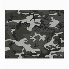 Initial Camouflage Grey Small Glasses Cloth (2-side) by Mariart