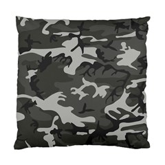 Initial Camouflage Grey Standard Cushion Case (one Side) by Mariart