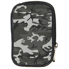 Initial Camouflage Grey Compact Camera Cases by Mariart