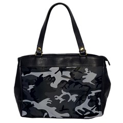 Initial Camouflage Grey Office Handbags by Mariart