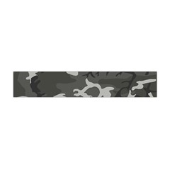 Initial Camouflage Grey Flano Scarf (mini) by Mariart