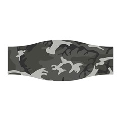 Initial Camouflage Grey Stretchable Headband