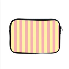 Pink Yellow Stripes Line Apple Macbook Pro 15  Zipper Case by Mariart