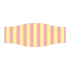 Pink Yellow Stripes Line Stretchable Headband