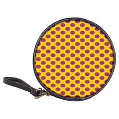 Polka Dot Purple Yellow Classic 20-cd Wallets