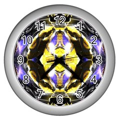 Power1 R 3d Wall Clocks (silver)  by 3Dbjvprojats